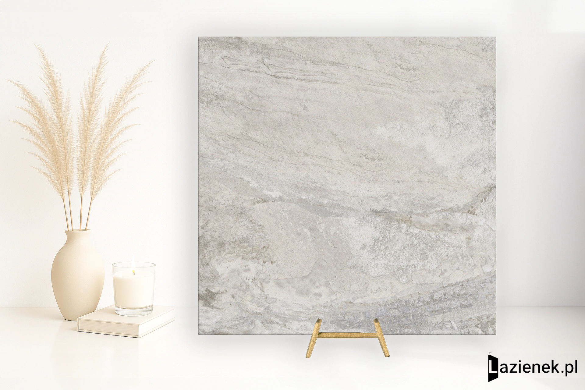 La Fabbrica Ava Deep Stone White matowa 60x60 cm gr. 9 mm - płytka rektyfikowana / (L)204032